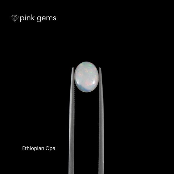 Ethiopian opal - oval - bulk - pink gems