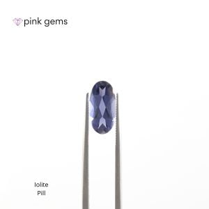 Iolite - pills - bulk - pink gems